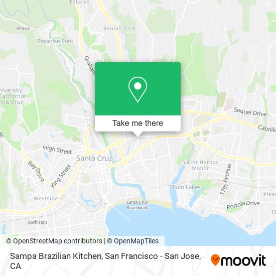 Mapa de Sampa Brazilian Kitchen