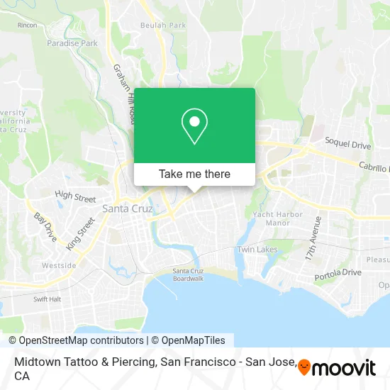 Midtown Tattoo & Piercing map
