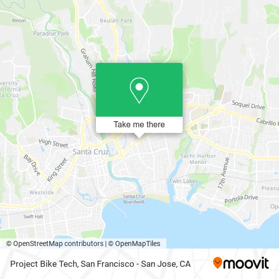 Project Bike Tech map