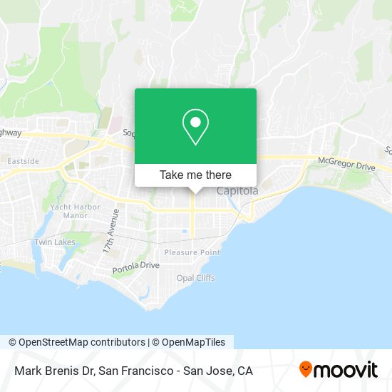 Mapa de Mark Brenis Dr
