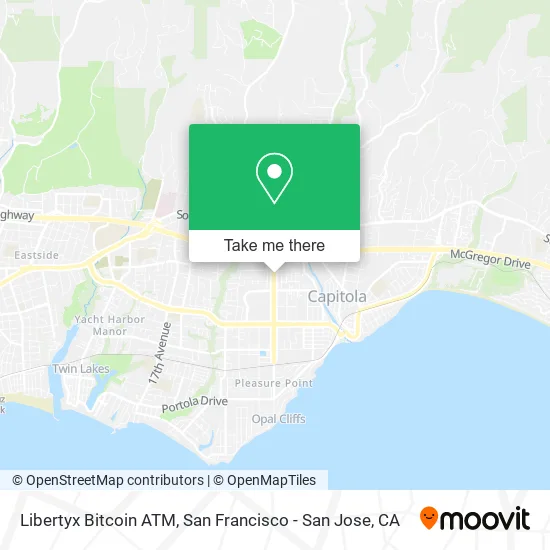Libertyx Bitcoin ATM map