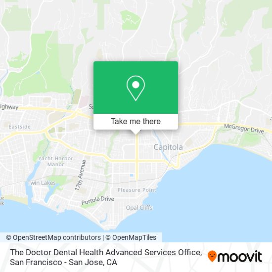 The Doctor Dental Health Advanced Services Office map