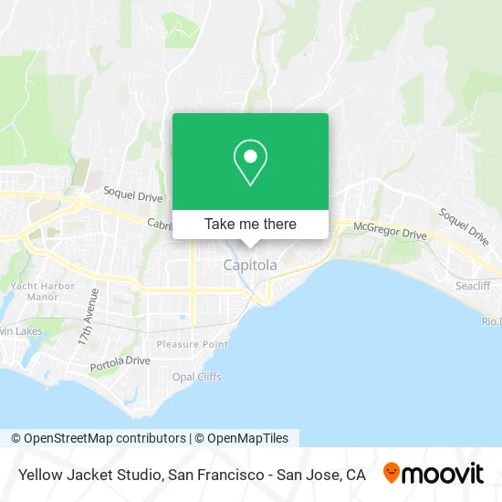 Yellow Jacket Studio map