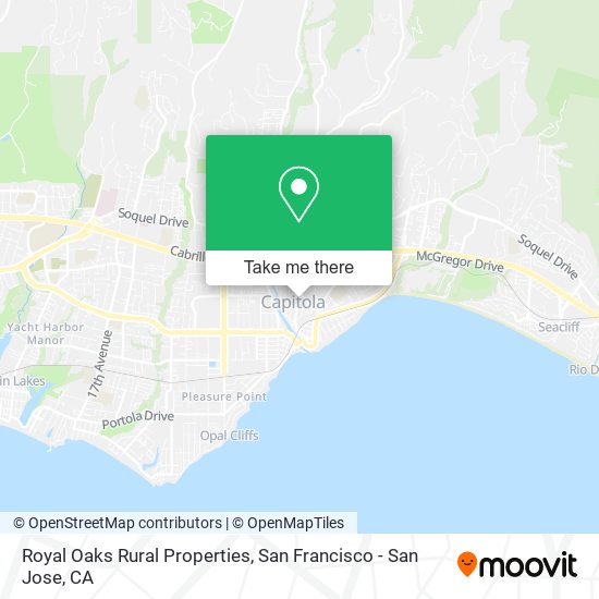 Mapa de Royal Oaks Rural Properties
