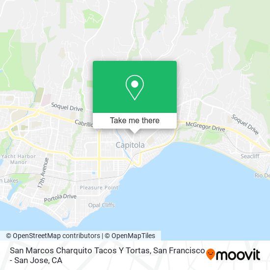 San Marcos Charquito Tacos Y Tortas map