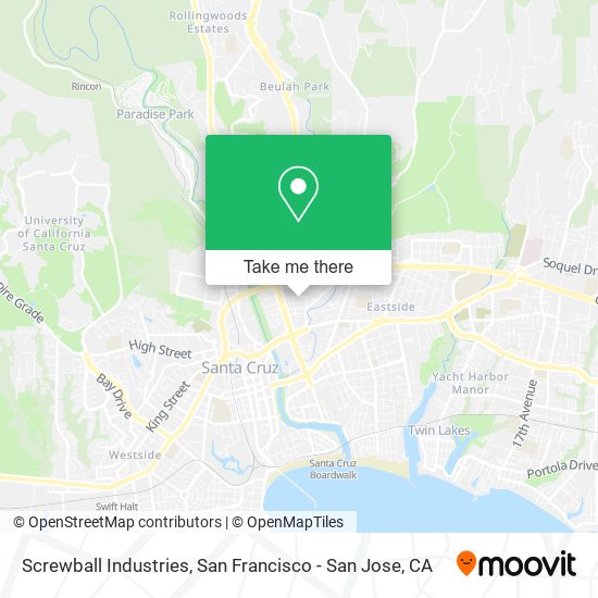 Screwball Industries map
