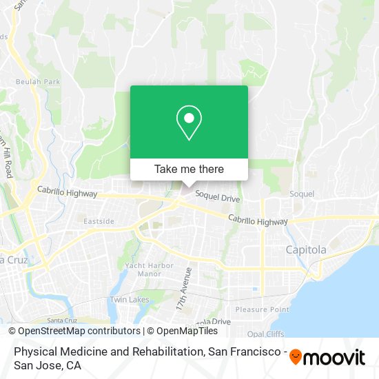 Physical Medicine and Rehabilitation map