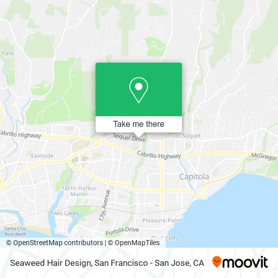 Seaweed Hair Design map