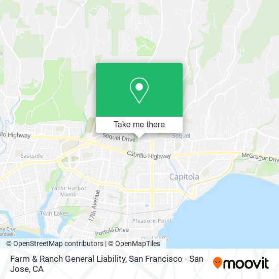 Mapa de Farm & Ranch General Liability
