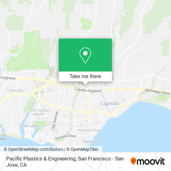 Mapa de Pacific Plastics & Engineering