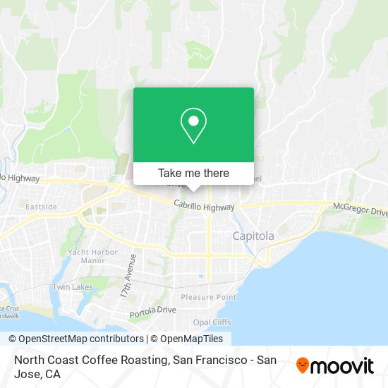 North Coast Coffee Roasting map