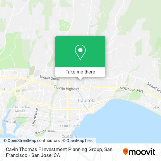 Cavin Thomas F Investment Planning Group map