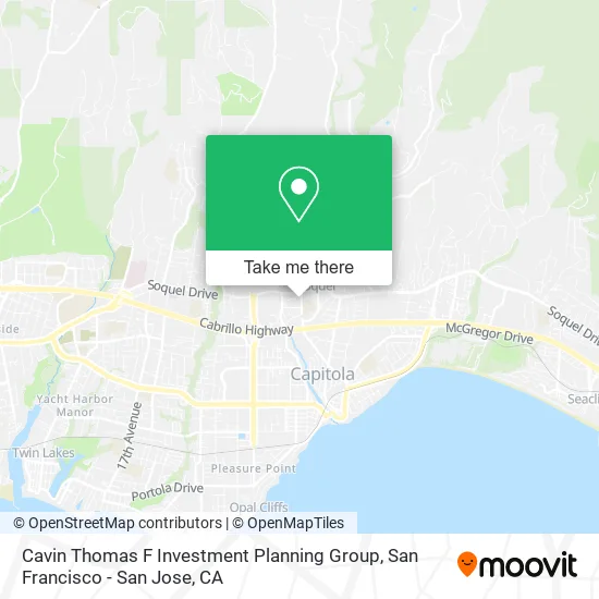 Mapa de Cavin Thomas F Investment Planning Group