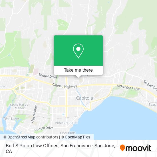 Mapa de Burl S Polon Law Offices