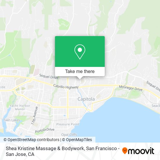 Shea Kristine Massage & Bodywork map