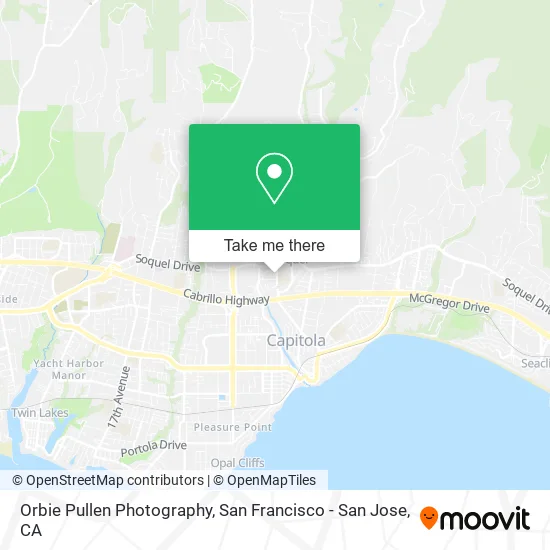 Mapa de Orbie Pullen Photography
