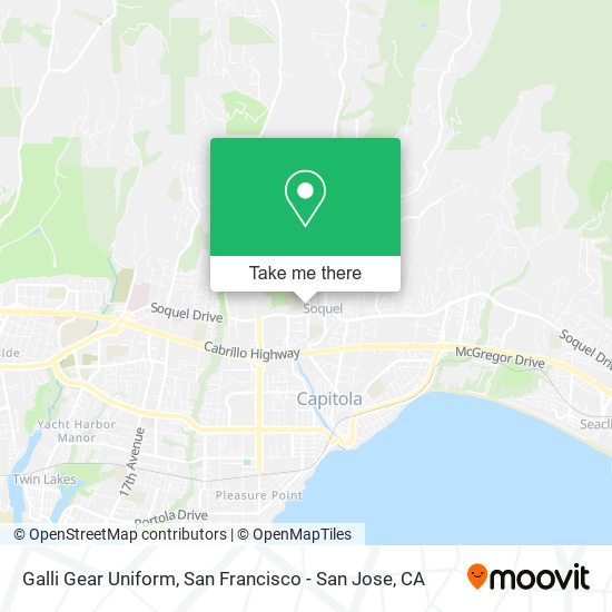 Mapa de Galli Gear Uniform