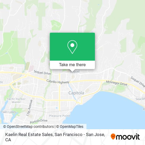 Kaelin Real Estate Sales map