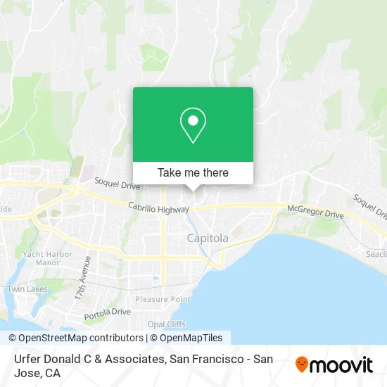 Mapa de Urfer Donald C & Associates