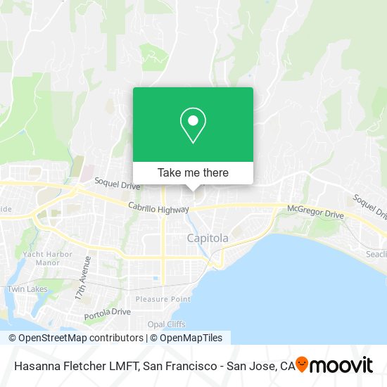 Hasanna Fletcher LMFT map