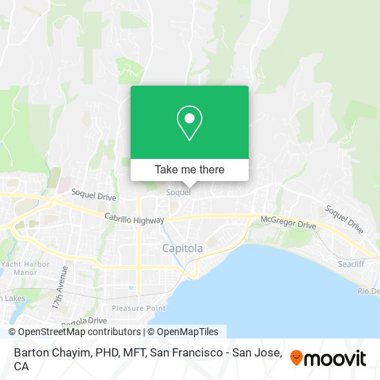 Barton Chayim, PHD, MFT map
