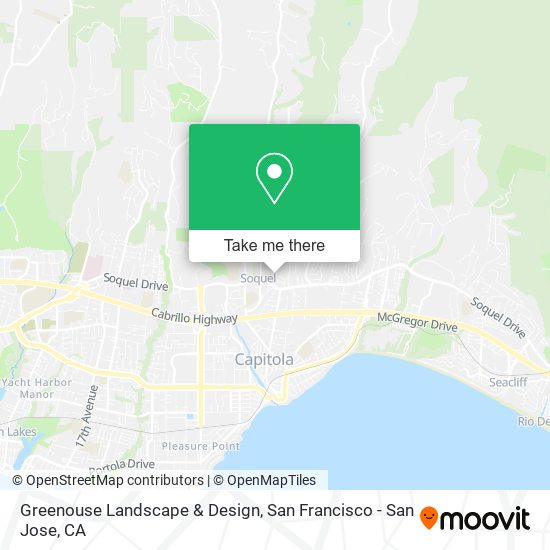Greenouse Landscape & Design map