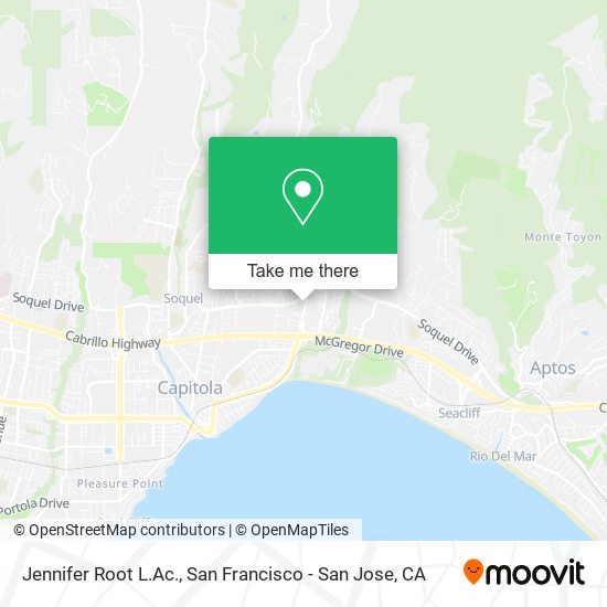 Mapa de Jennifer Root L.Ac.