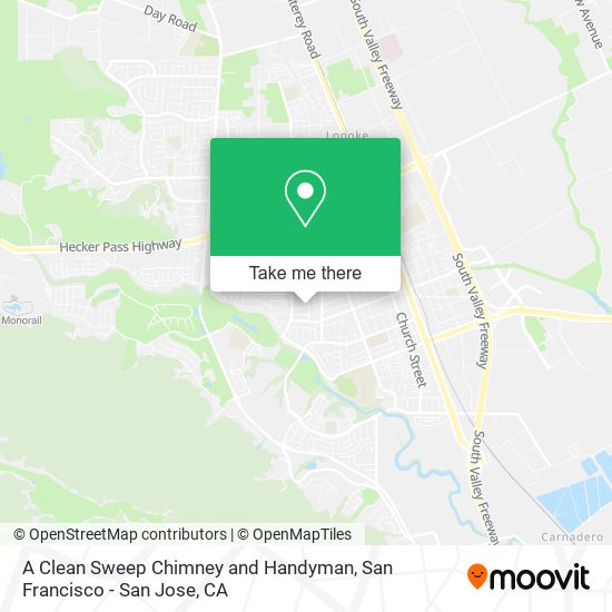 Mapa de A Clean Sweep Chimney and Handyman