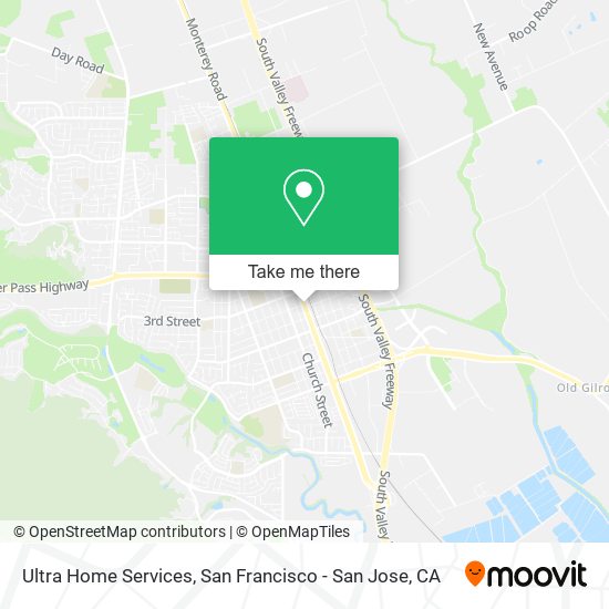 Ultra Home Services map