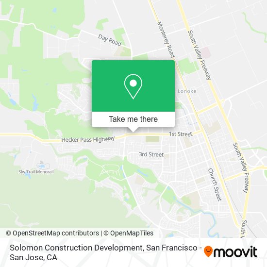 Solomon Construction Development map