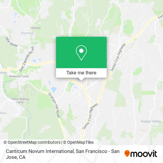 Canticum Novum International map