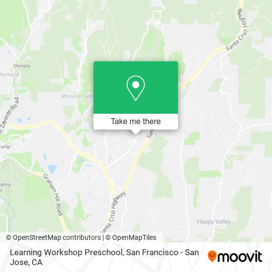 Mapa de Learning Workshop Preschool