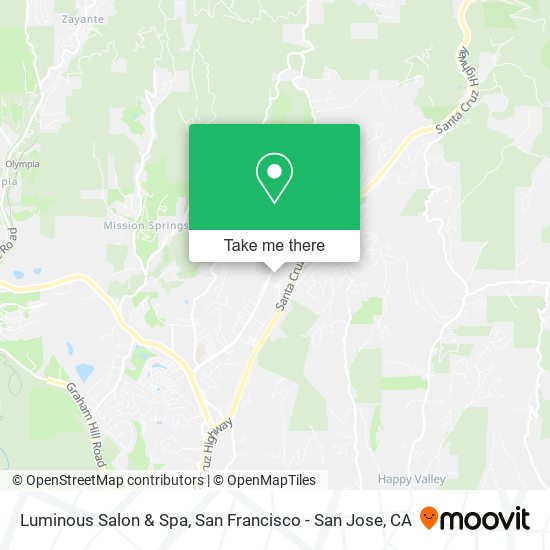 Luminous Salon & Spa map