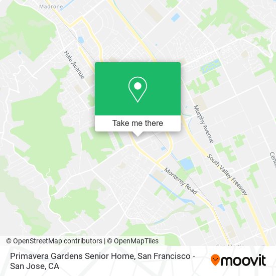 Primavera Gardens Senior Home map