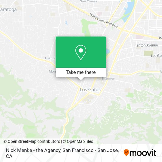 Mapa de Nick Menke - the Agency