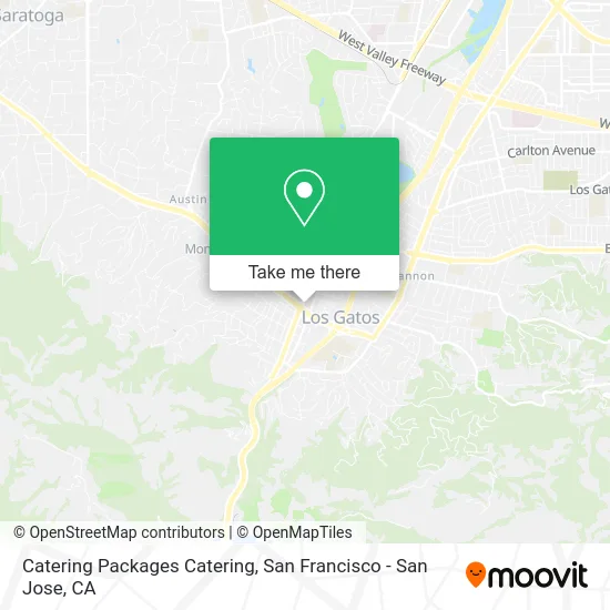 Catering Packages Catering map