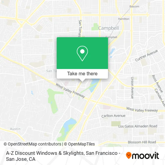 A-Z Discount Windows & Skylights map