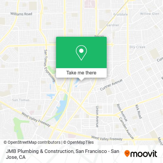 JMB Plumbing & Construction map