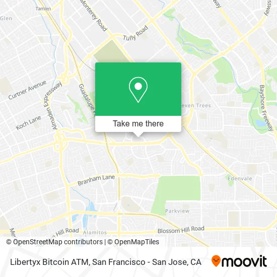 Libertyx Bitcoin ATM map