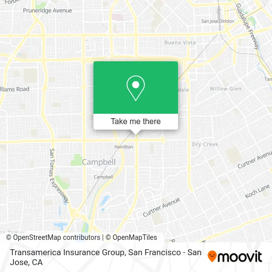Transamerica Insurance Group map