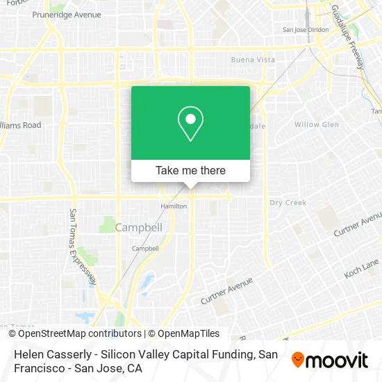 Helen Casserly - Silicon Valley Capital Funding map