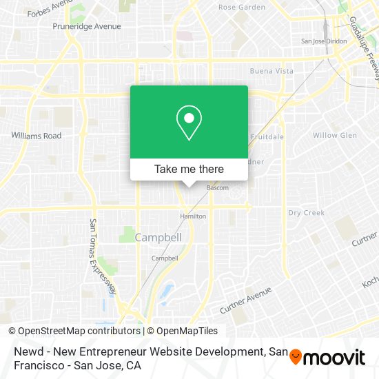 Newd - New Entrepreneur Website Development map