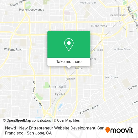 Newd - New Entrepreneur Website Development map