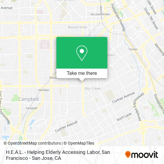 Mapa de H.E.A.L. - Helping Elderly Accessing Labor