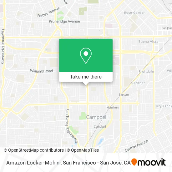 Amazon Locker-Mohini map