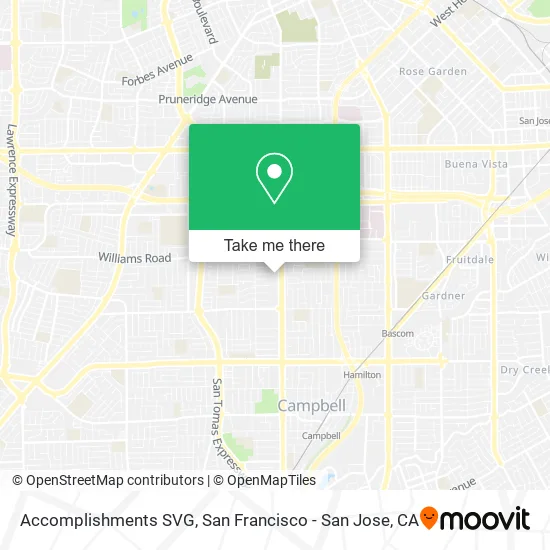 Accomplishments SVG map