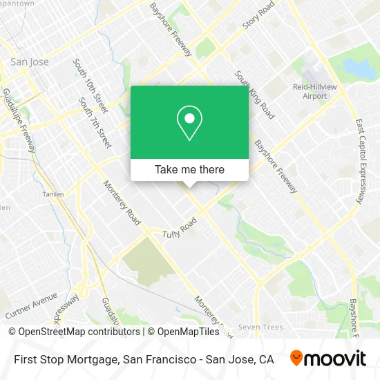 First Stop Mortgage map