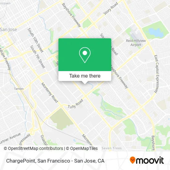 ChargePoint map