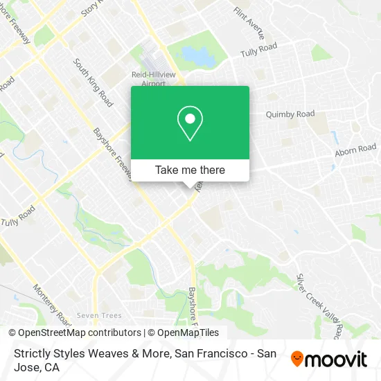 Mapa de Strictly Styles Weaves & More