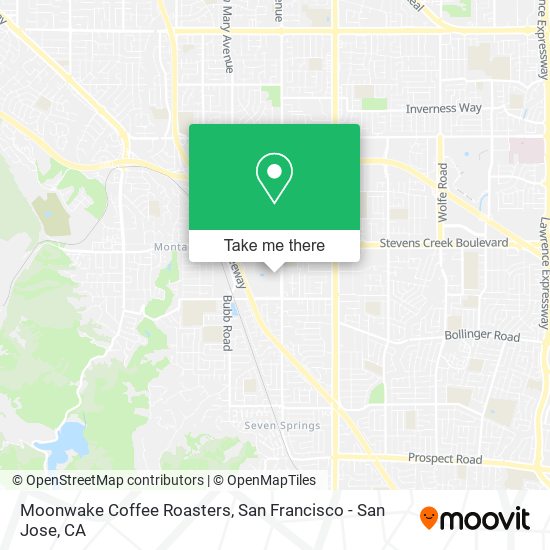 Moonwake Coffee Roasters map